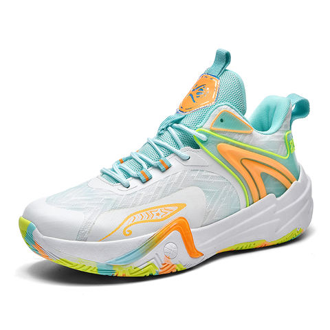 High Top Athletic Basketball Shoes, Mint - wholesale basketball shoes