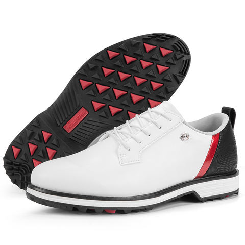 Men's Leather Spikeless Golf Shoes - wholesale golf shoes