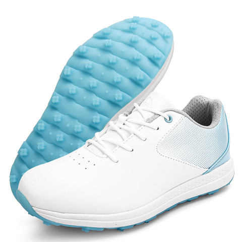 Women's Spikeless Golf Sneakers, Aqua Sole - wholesale golf shoes