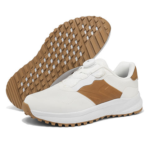 Unisex Dial Golf Sneakers, Gum Sole - wholesale golf shoes