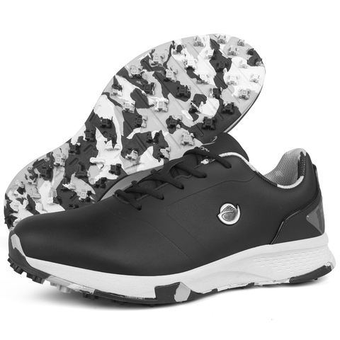 Men's Black Spikeless Golf Shoes - wholesale golf shoes