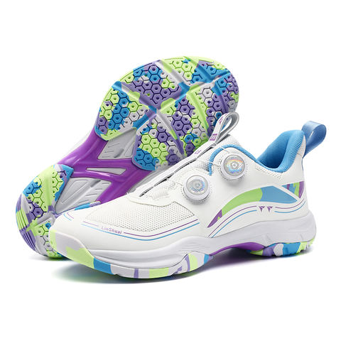 Dial Badminton Shoes, Iridescent Sole - wholesale indoor court shoes