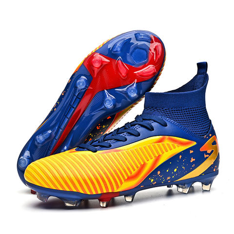 Sock-Collar TPU Long Stud Soccer Cleats - wholesale soccer cleats
