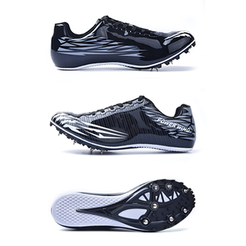 Long Spike Running Shoes, Black - wholesale track spikes